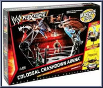 Colossal Crashdown Arena from WWE Flex Force - Playsets manufactured by Mattel [Front]