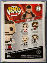 Finn Balor (Unmasked) from WWE - Pop! Vinyl Figures manufactured by Funko [Back]