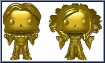 Ric / Charlotte Flair (Gold) from WWE - Pop! Sets manufactured by Funko [Loose]