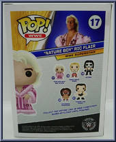 Ric Flair (Pink Robe) from WWE - Pop! Vinyl Figures manufactured by Funko [Back]