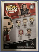 Shinsuke Nakamura from WWE - Pop! Vinyl Figures manufactured by Funko [Back]