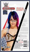 Asuka from WWE HeroClix - Basic Series manufactured by WizKids [Back]