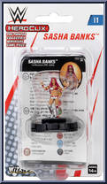 Sasha Banks from WWE HeroClix - Basic Series manufactured by WizKids [Front]