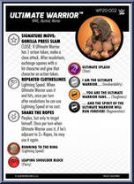 Ultimate Warrior from WWE HeroClix - Basic Series manufactured by WizKids [Loose]