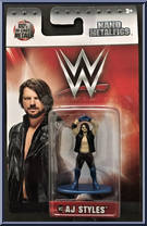 AJ Styles from WWE - Nano MetalFigs manufactured by Jada Toys [Front]