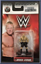 Brock Lesnar from WWE - Nano MetalFigs manufactured by Jada Toys [Front]