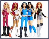Natalya / Lynch / Sasha / Brie / Nikki Action Figure