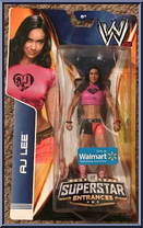 AJ Lee from WWE - Superstar Entrances manufactured by Mattel [Front]