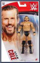 Adam Cole from WWE - Series 112 manufactured by Mattel [Front]