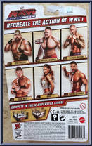 David Otunga from WWE - Series  25 manufactured by Mattel [Back]