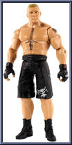 Brock Lesnar from WWE - Series  64 manufactured by Mattel [Loose]