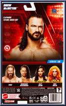 Drew McIntyre from WWE - Series 138 manufactured by Mattel [Back]