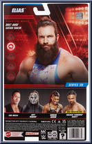 Elias from WWE - Series 125 manufactured by Mattel [Back]
