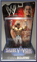 Evan Bourne from WWE - Survivor Series Heritage manufactured by Mattel [Front]