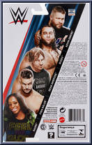 Finn Balor from WWE - Series  84 manufactured by Mattel [Back]