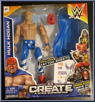Hulk Hogan from WWE - Create a Superstar manufactured by Mattel [Front]