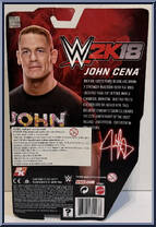 John Cena (2K18) (Cena Nuff Shirt) from WWE - Exclusives manufactured by Mattel [Back]
