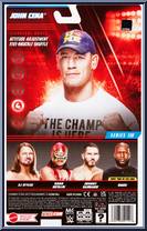 John Cena from WWE - Series 130 manufactured by Mattel [Back]
