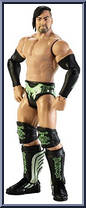Justin Gabriel from WWE - Series  39 manufactured by Mattel [Loose]