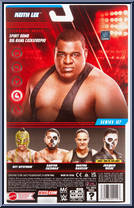 Keith Lee from WWE - Series 127 manufactured by Mattel [Back]