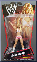 Kelly Kelly from WWE - Series   6 manufactured by Mattel [Front]