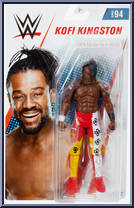 Kofi Kingston from WWE - Series  94 manufactured by Mattel [Front]