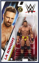 LA Knight (Yellow Shorts) (Chase) from WWE - Series 141 manufactured by Mattel [Front]