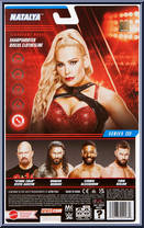 Natalya from WWE - Series 133 manufactured by Mattel [Back]