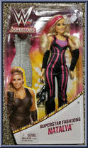 Natalya from WWE - Superstar Fashions manufactured by Mattel [Front]