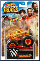 New Day from WWE - Monster Trucks manufactured by Mattel [Front]