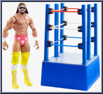 Macho Man Randy Savage (In Ring Cart) from WWE - Wrestlemania 37 manufactured by Mattel [Loose]