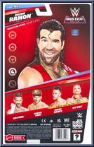 Razor Ramon from WWE - Series 164 manufactured by Mattel [Back]