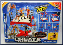 Ring Builder from WWE - Create a Superstar manufactured by Mattel [Front]