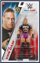 Rob Van Dam from WWE - Series 151 manufactured by Mattel [Front]