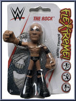 Rock from WWE - Flextreme! manufactured by Mattel [Front]