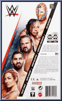 Shinsuke Nakamura from WWE - Series  99 manufactured by Mattel [Back]