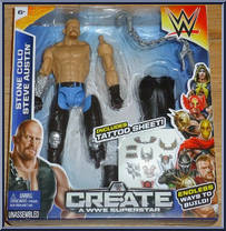 Stone Cold Steve Austin from WWE - Create a Superstar manufactured by Mattel [Front]