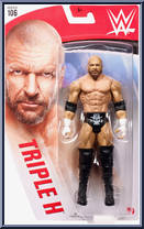 Triple H from WWE - Series 106 manufactured by Mattel [Front]