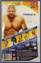 Triple H from WWE - Series  45 manufactured by Mattel [Back]