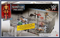 War Games Ring (Randy Orton) (Survivor Games) from WWE - Box Sets manufactured by Mattel [Front]