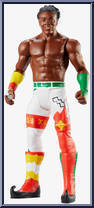 Xavier Woods from WWE - Series  94 manufactured by Mattel [Loose]