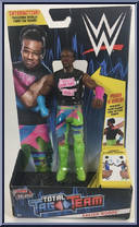 Xavier Woods from WWE - Tough Talkers - Total Tag Team manufactured by Mattel [Front]