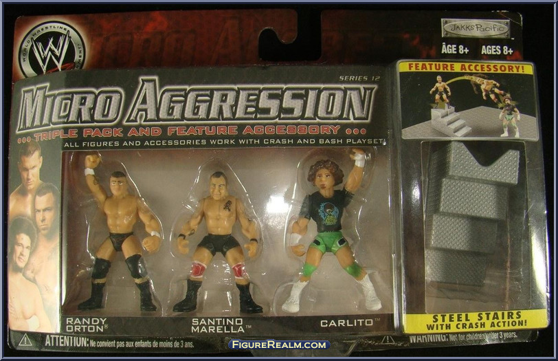SANTINO CARLITO W489 WWE Micro Aggression 12 RANDY ORTON 