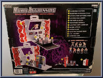 Battle Arena from WWE Micro Aggression - Accessories manufactured by Jakks Pacific [Back]