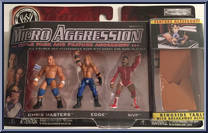 Chris Masters / Edge / MVP from WWE Micro Aggression - Series  6 manufactured by Jakks Pacific [Front]