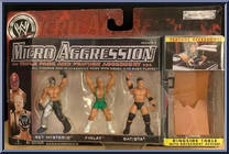 Rey Mysterio / Finlay / Batista from WWE Micro Aggression - Series  4 manufactured by Jakks Pacific [Front]