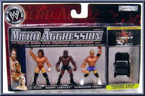CM Punk / Lashley / Hardcore Holly - WWE Micro Aggression - Series 4 -  Jakks Pacific Action Figure