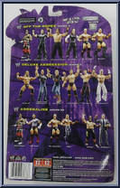 Dave Batista from WWE Off the Ropes - Series 12 manufactured by Jakks Pacific [Back]