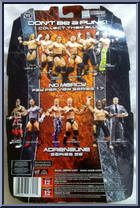 CM Punk from WWE Pay Per View - Series 17 - No Mercy manufactured by Jakks Pacific [Back]