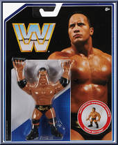 Rock from WWE Retro Series - Series  2 manufactured by Mattel [Front]